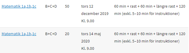 Tidigare Nationella Prov I Matematik 1-3 : VIDMA - Videogenomgångar I ...