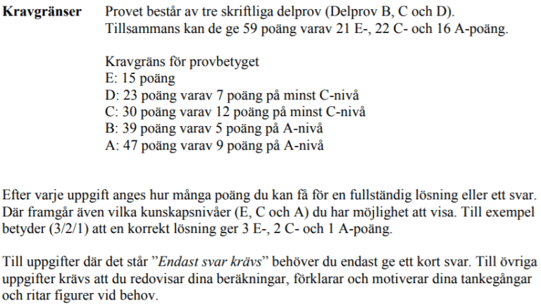 Videoförklaringar Till Nationella Prov I Matematik 4.