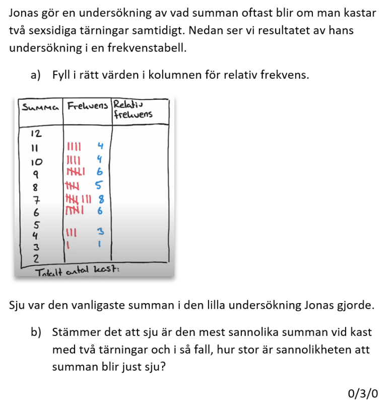 Sannolikhet : Vidma - Videogenomgångar I Matematik.